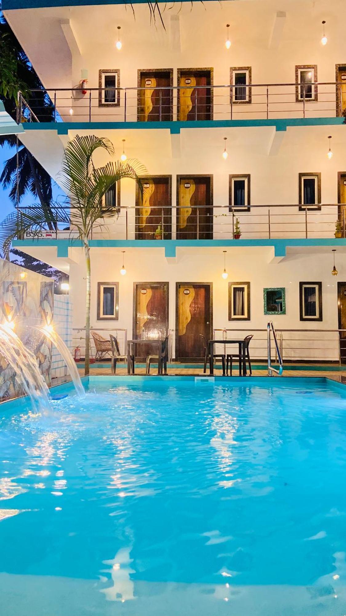 Bsg Stay - Turtle Beach Morjim Goa Exteriér fotografie